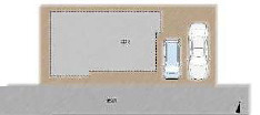 厚木市下荻野　中古戸建の区画図