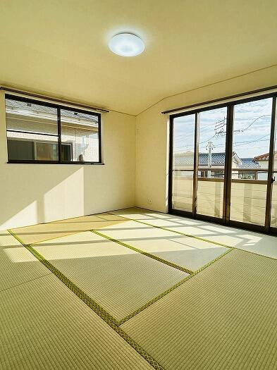 名古屋市緑区黒沢台２丁目の中古一戸建の和室|「2階和室」和室8帖別角度です。