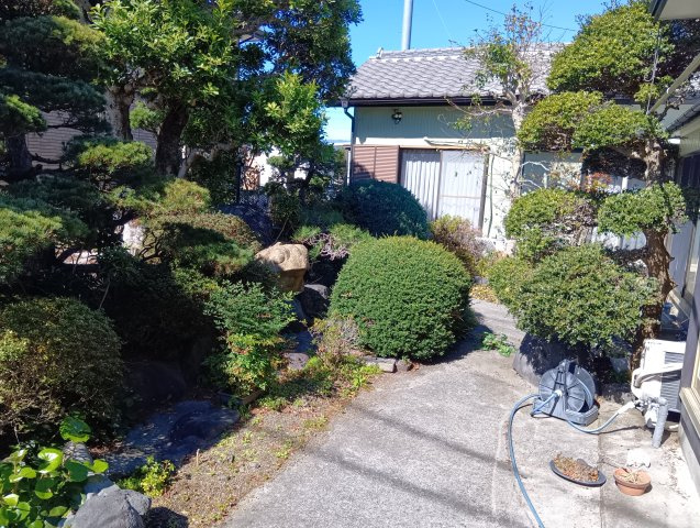 売中古戸建　富士市入山瀬の庭|広い専用庭があります。ドッグランやお子様の遊び場としておすすめです。