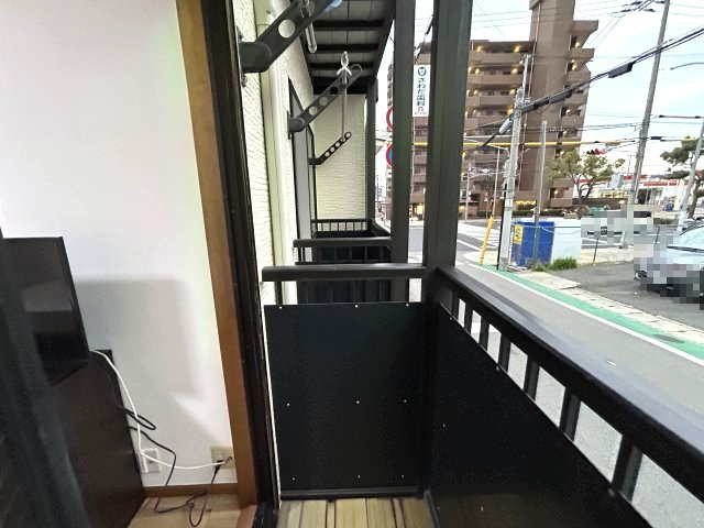 FIORE六甲のバルコニー