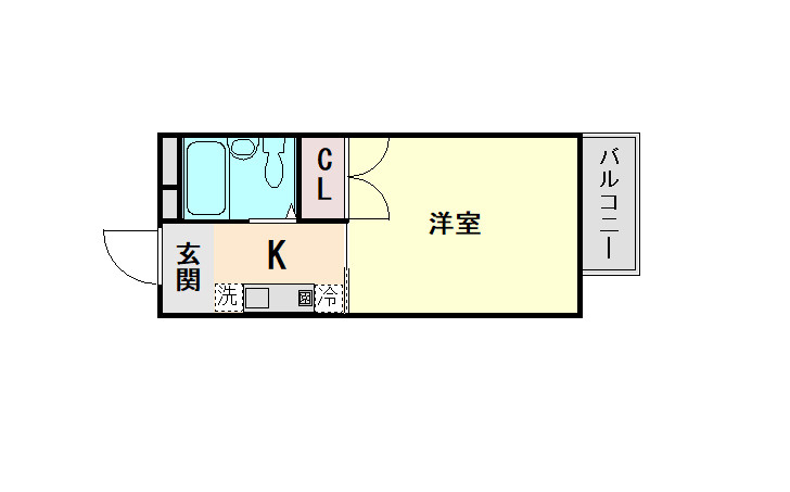 FIORE六甲の間取り
