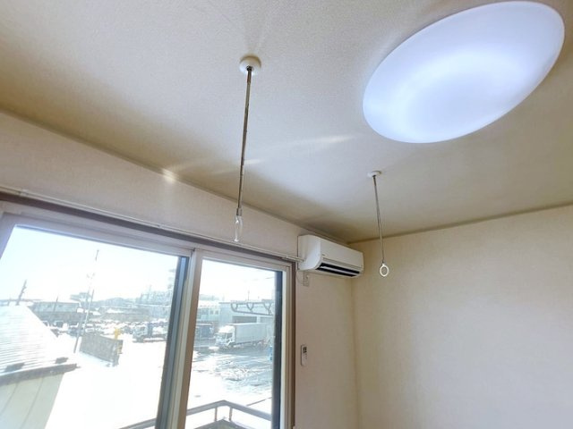 セジュールユウアイＢ202のバルコニー