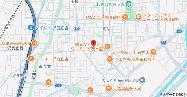 サンビレッヂ新和B棟の地図