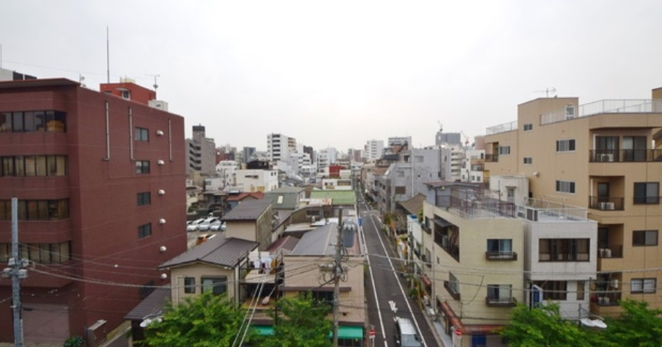 ライジングプレイス西浅草の展望