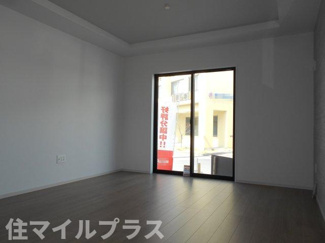 【居間・リビング】 | 郡山市富久山町八山田新築一戸建て2棟 | おしゃれな居間です