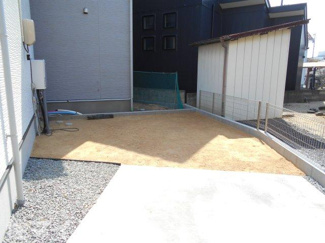 【庭】 | 郡山市富久山町八山田新築一戸建て2棟 | お庭が付いています