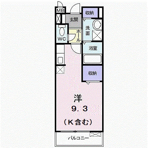 リバーサイド広面の間取り