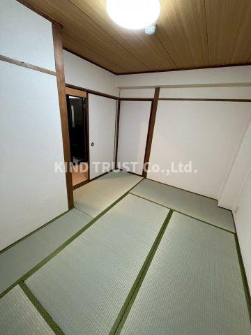 都島岡本マンションの和室|日本らしい落ち着いた雰囲気の和室です