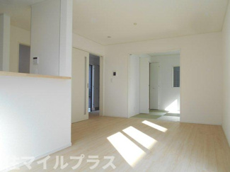 【居間・リビング】 | 郡山市昭和1丁目新築一戸建て5棟 | 使いやすいリビングです