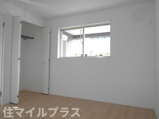 【洋室】 | 郡山市昭和1丁目新築一戸建て5棟 | ゆったりした洋室です
