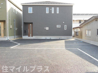 【駐車場】 | 郡山市昭和1丁目新築一戸建て5棟 | 駐車場に車を止められます