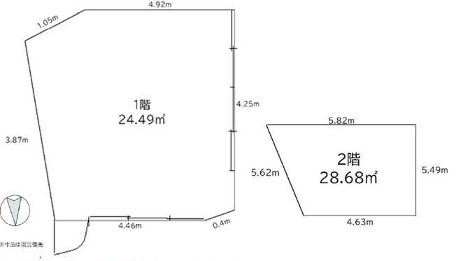 【間取り】 | 国分寺２丁目店舗