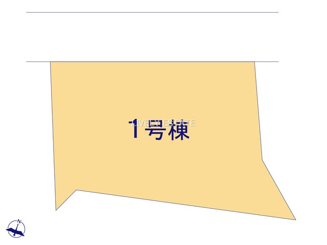 草加市新里町 新築分譲住宅の区画図