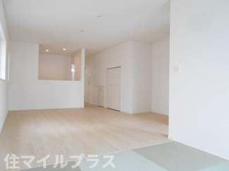 【居間・リビング】 | 郡山市富田町大徳南新築一戸建て3棟 | リビングです