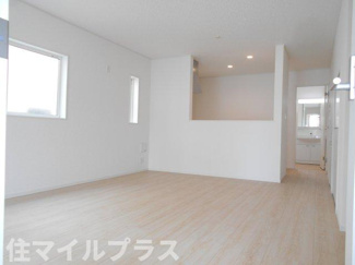 【居間・リビング】 | 郡山市富田町大徳南新築一戸建て3棟 | リビングです