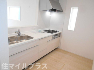 【キッチン】 | 郡山市富田町大徳南新築一戸建て3棟 | お料理しやすいキッチンです