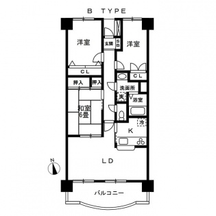 アーバンパーク柏の間取り