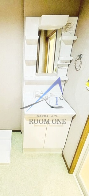 センターパーク平井Ⅶの洗面所|洗面台です。