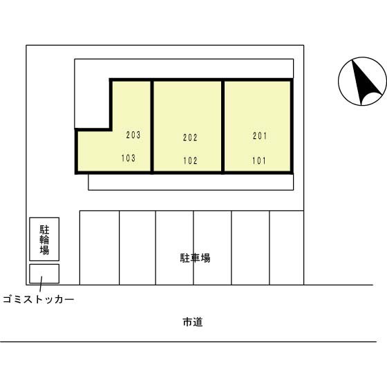 Ａｌｐｅｎひたち野の区画図