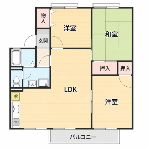 セジュール・ウィング の間取り