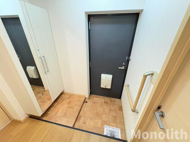 ハートベイルBの玄関