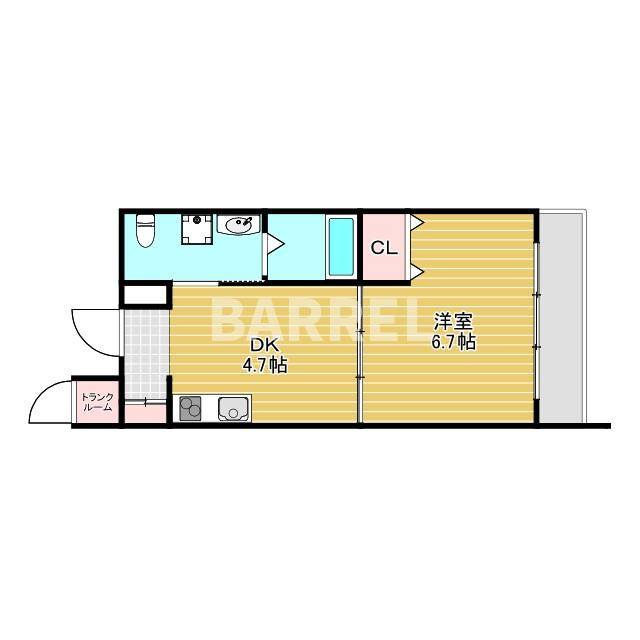 タカマツレジデンス柴原の間取り