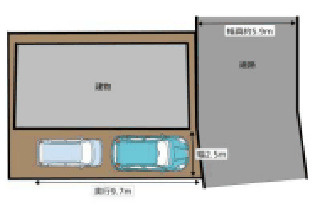 尼崎市東園田町　中古戸建の区画図