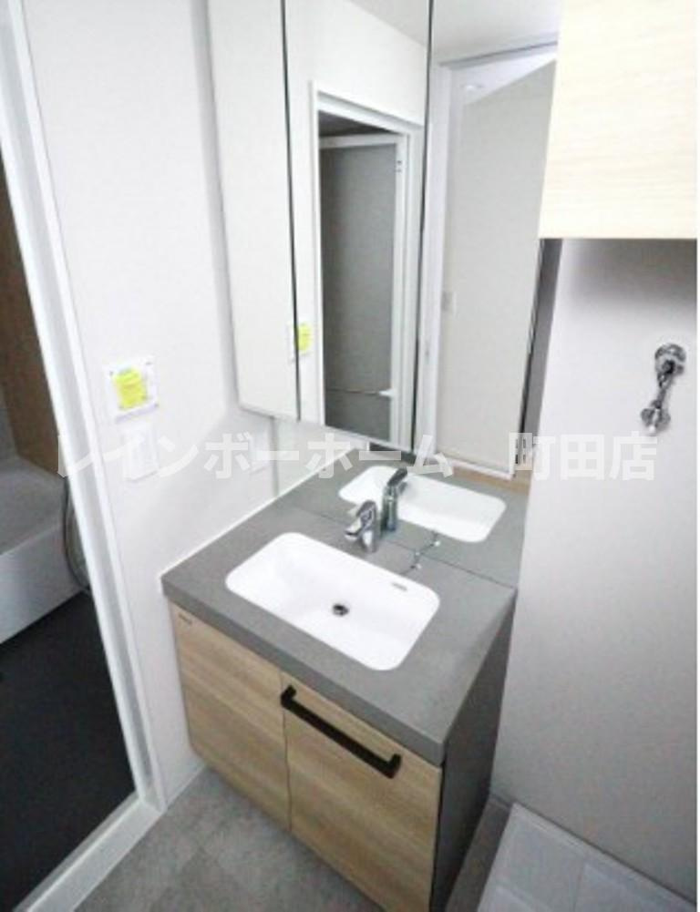 フォーラム鶴間※初期費用分割後払いサービス利用可能物件の洗面所