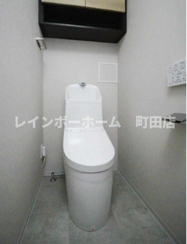 フォーラム鶴間※初期費用分割後払いサービス利用可能物件のトイレ