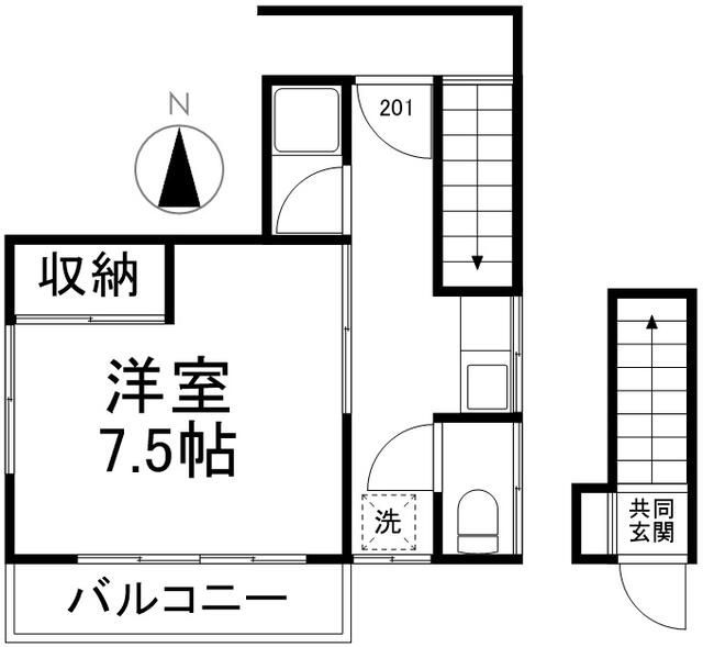 ベルディ河原の間取り