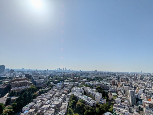 ルネッサンスタワー上野池之端の展望|～住戸からの眺望写真～
