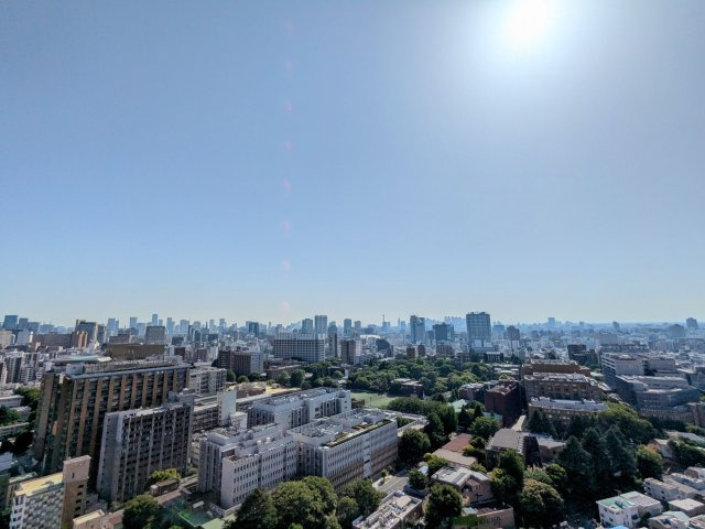 ルネッサンスタワー上野池之端の展望|～住戸からの眺望写真～
