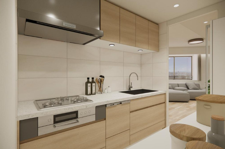 ルネッサンスタワー上野池之端の完成予想図|施工例です。