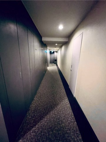 ルネッサンスタワー上野池之端のその他共用部分|ホテルライクの内廊下