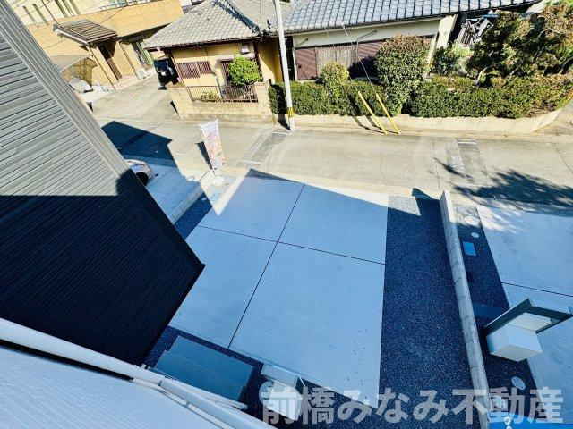 【新築】高崎市倉賀野町24-1期　２号棟(全３棟)　リナージュ　新築建売分譲の駐車場|カースペースがあります