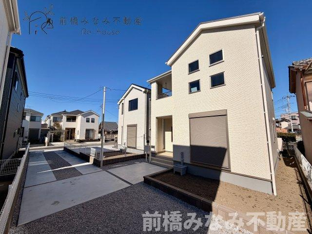 高崎市石原町第24　２号棟(全６棟)　リーブルガーデン　新築建売分譲の外観|外観もきれいです