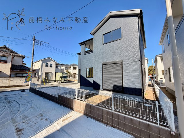 【新築】高崎市石原町第24　３号棟(全６棟)　リーブルガーデン　新築建売分譲の外観|建物外観を気になさる方へ、見た目の良い物件です
