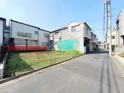 【前面道路含む現地写真】 | 板橋区大谷口上町　分譲宅地