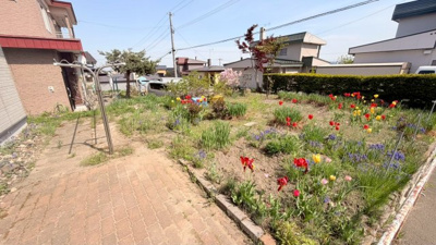 【庭】 | 北見市緑ヶ丘3丁目17番地中古住宅