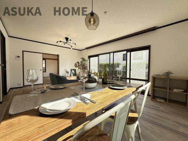 下永谷2丁目　建物１３０㎡以上の５LDK　のキッチン|都市ガス仕様の物件です。