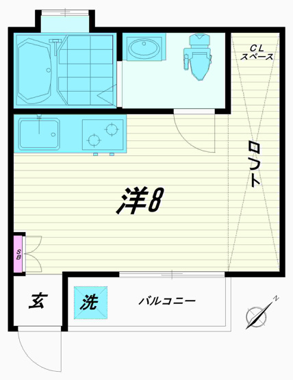 【間取り】 | サンダーソンレジデンス