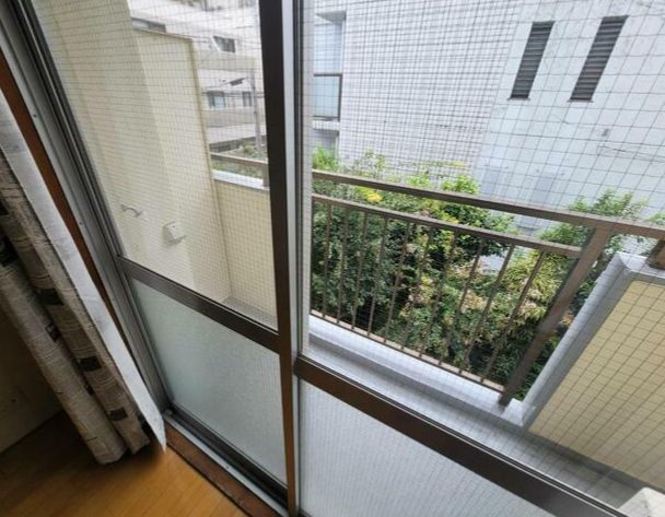 小野寺コーポのバルコニー