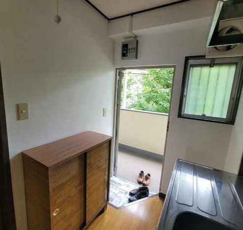 小野寺コーポの玄関