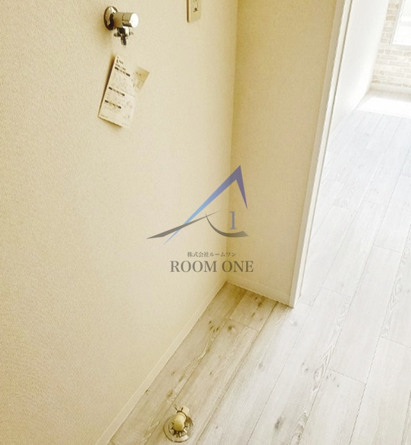 コロナビレッヂの設備|洗濯機置場です。