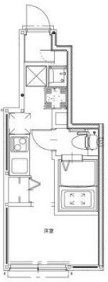 ソルナクレイシア南阿佐ヶ谷Ⅱの間取り|間取りです。