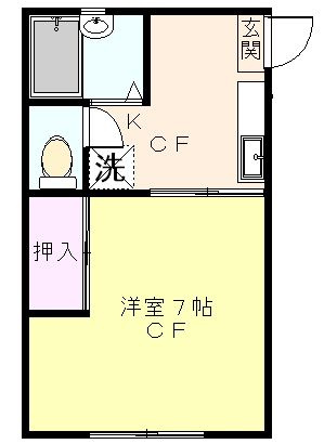 グレース８０の間取り|間取りです。