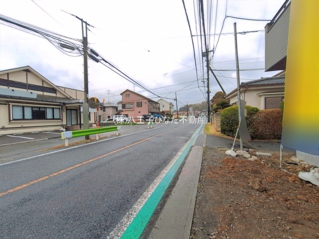 祝　成約済み　八王子市　片倉町　新築戸建て　１期の前面道路含む現地写真|～仲介手数料無料☆八王子ひなた不動産～八王子市片倉町　新築戸建て
