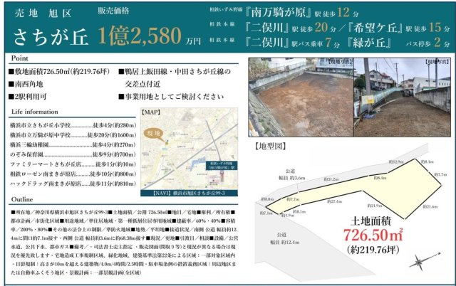 ★仲介手数料無料★ 横浜市旭区さちが丘|仲介手数料無料！お気軽にお問合せくださいinfo@kenone.co.jp /08070587312