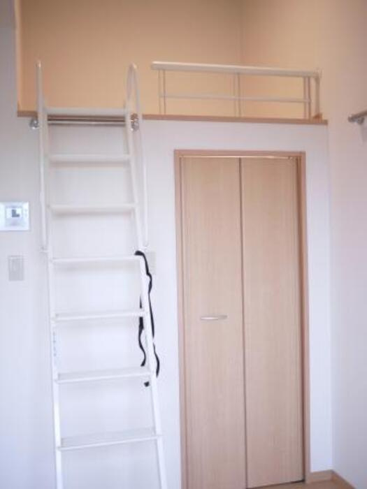 ルナ･パルク弐番館の寝室|ロフトは寝室としても利用できます☆