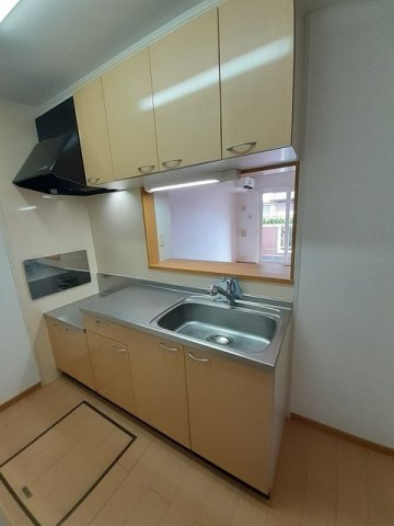 シャルマン壱番館のキッチン|２口コンロ設置可能です★
